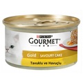 62933730 - Gourmet Gold Savoury Cake Tavuklu Havuçlu Konserve Yetişkin Kedi Maması 85 G - n11pro.com