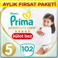 40413237 - Prima Külot Bez Premium Care 5 Beden 102 Adet - n11pro.com