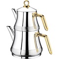 IMG-9156281926175770544 - Remetta Camelia Mini Boy Çelik Çaydanlık Gold Kulp - n11pro.com