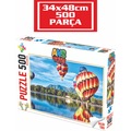 IMG-1853681404486997497 - Elux Hobi Sanat Balon Turu 500 Parça 34 x 48 CM Puzzle - n11pro.com