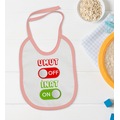 IMG-5656781977528689128 - BK Kids Umut Off Tasarımlı Pembe Bebek Mama Önlüğü-1 - n11pro.com