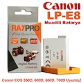 IMG-4656753062362547911 - Canon Eos 550D 600D 650D 700D için Lp-E8 Batarya Pil Lpe8 - n11pro.com