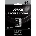 93094607 - Lexar Professional 1667X LSD64GCBNA1667 64 GB SDXC UHS-II Hafıza Kartı - n11pro.com