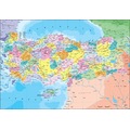 26022461 - Anatolian Puzzle 260 Parça Türkiye Siyasi Haritası - n11pro.com
