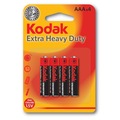 93178240 - Kodak K3AHZ-4 Extra Heavy Duty AAA İnce Kalem Pil 4'lü - n11pro.com