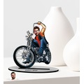 IMG-2902518021654367904 - Kişiye Özel Erkek Motorcu Karikatürlü Ahşap Biblo Model-5 - n11pro.com