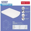 IMG-2437812556422399310 - Kare Sedef Klozet Kapağı Beyaz Yavaş Kapanan - n11pro.com