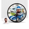 IMG-4829156917125659550 - Kişiye Özel Rallici Karikatür Ahşap Duvar Saati - 1 - n11pro.com