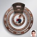 IMG-2040929895572560182 - Kişiye Özel Bay Trafik Polisi Karikatürlü Sonsuz Maya Takvimli Du (421653128) - n11pro.com