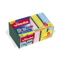 56782753 - Vileda Rainbow Ekonomik Düz Bulaşık Süngeri 5 Adet Çok Renkli - n11pro.com