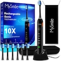 IMG-7209860658458220527 - MySmile Elektrikli Diş Fırçası 6 Fırça Başlıklı Siyah - n11pro.com
