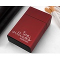 IMG-8913634191459653387 - Bk Gift Kişiye Özel İsimli Tarihli Kırmızı Metal Sigara Tabakası 9 - n11pro.com