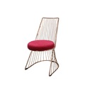 IMG-2731820123497387335 - Bengimobilya Sandalye Tel Model Metal Çelik Rose Kaplama Sepet Ayak 1Adet ... - n11pro.com