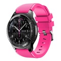 IMG-6650692546327584044 - Samsung Gear S3 Classic Frontier Silikon TME Kordon Kayış Pembe - n11pro.com