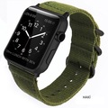 IMG-1401331236907231893 - Apple Watch 1 2 3 4 5 6 7 Seri 38mm 40mm 41mm Spor Kanvas Kordon Haki - n11pro.com