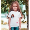 IMG-8700059307136817812 - Kişiye Özel Kız Çocuk Karikatürlü Beyaz T-Shirt-13 (443508536) - n11pro.com