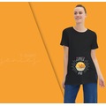 IMG-2417727023226849165 - Bk Gift Espri Tasarımlı Siyah Hamile Tişörtü, Hamileye Hediye, Yeni Anne Hediyesi, Arkadaşa Hediye-13 001 - n11pro.com