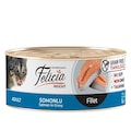 93725167 - Felicia Tahılsız Somonlu Fileto Konserve Yetişkin Kedi Maması 6 x 85 G - n11pro.com