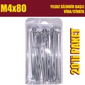 IMG-5451677648796957281 - M4X80 Yıldız Silindir Başlı (Ysb) Vida/Civata 20 Adet - n11pro.com