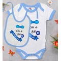IMG-1900985952341176188 - Bk Kids Sünnet Tasarımlı Mavi Bebek Body Zıbın Ve Mama Önlüğü Hed - n11pro.com