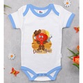 IMG-7472446471097343750 - Bitmeyenkartus Bk Kids Kişiye Özel Mavi Bebek Body Zıbın - Model 190 - n11pro.com