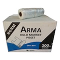 23655168 - Arma Rulo Market Orta Boy Atlet Poşet  200 Adet 20 Rulo - n11pro.com