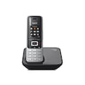 56967967 - Gigaset S850 Dect Telefon Siyah-Gümüş - n11pro.com
