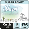 IMG-8640328396087270440 - Sleepy Bio Natural Bebek Bezi 2 Numara Mini Süper Paket 136 Adet - n11pro.com