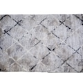IMG-869421230965054270 - Diamond Halı 25015A Siyah Siyah Model 200*280 Polip Leke Tutmaz Modern Çizgi - n11pro.com