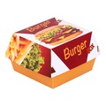 23793211 - 1001 Ambalaj Hamburger Kutusu Fast Food Orta Boy Hamburger Baskili 100 Adet - n11pro.com