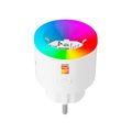 IMG-7209038946440741582 - S-Link Swapp SL-03 16A Akım Korumalı Akıllı Priz RGB Işıklı 2.4 G Wifi TUYA Destekli Beyaz - n11pro.com
