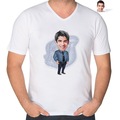 IMG-6713786515455182942 - Kişiye Özel Erkek Patron Karikatürlü V Yaka Tişört-3 - n11pro.com