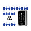 IMG-1436847011793893762 - Rfid Şifreli Kapı Kilidi 20 Adet Tag Göstergeç Anahtarlık N11.848 - n11pro.com
