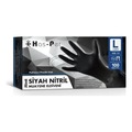 IMG-6407515430353873387 - Haspet Siyah Nitril Eldiven L - n11pro.com