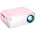 IMG-3889903218187357999 - Ollygirl Jenerik Taşınabilir Filmler İçin Led Estetik Video Mini Projektör Pembe - n11pro.com