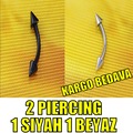 Spike Kas Piercing 1 Gumus 1 Siyah Kargo Bedava Fiyatlari Ve Ozellikleri