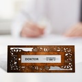 IMG-8925000655317163723 - Kişiye Özel Mesleki Doktor Ahşap Masa İsimliği model L6 - n11pro.com