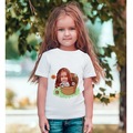 IMG-7986273507434260063 - Kişiye Özel Kız Çocuk Karikatürlü Beyaz T-Shirt-10 (443508506) - n11pro.com