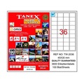 IMG-3567200204904644224 - Tanex Tw-2036 Beyaz Etiket 45 MM X 30 MM - n11pro.com