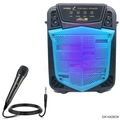 IMG-8107561840419703490 - Seyyar Anfi El Mikrofonlu 16Cm 12W Bt/Usb/Fm Ledli Qs - 5602 - n11pro.com
