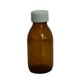 IMG-5095406712967965359 - Lokman Avm Boş Kilitli Kapaklı Cam Şişe Koyu Renkli 100 ML - n11pro.com