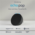 IMG-9010001912398240763 - Echo Pop - Tam Ses Kompakt Akıllı Hoparlör - Siyah - n11pro.com