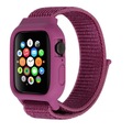 IMG-809991371751706547 - Apple Watch 1 2 3 4 5 42mm 44mm Zırhlı Loop Örgü Kılıf TME Kordon Mor - n11pro.com