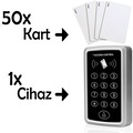 IMG-7754346228349774254 - Sonex Rfıd Manyetik Kart Okuyuculu Şifreli Kapı Sistemi 50 Adet K - n11pro.com