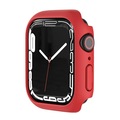 IMG-8569145503695940915 - Apple Watch 7 Serisi 45mm Rubber Sert Plastik Mat Kılıf Kapak Kırmızı - n11pro.com