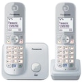 98964499649750649068 - Panasonic KX-TG6812 Çift Ahizeli Dect Telefon Beyaz - n11pro.com