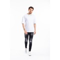 Denim Man Erkek Salas Baskili T Shirt Su Yesili Fiyati