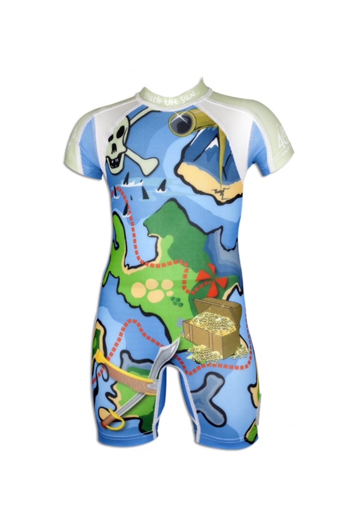 4BB2 KAPTAN UV+ YÜZME KIYAFETİ BEBEK ÇOCUK MAYO