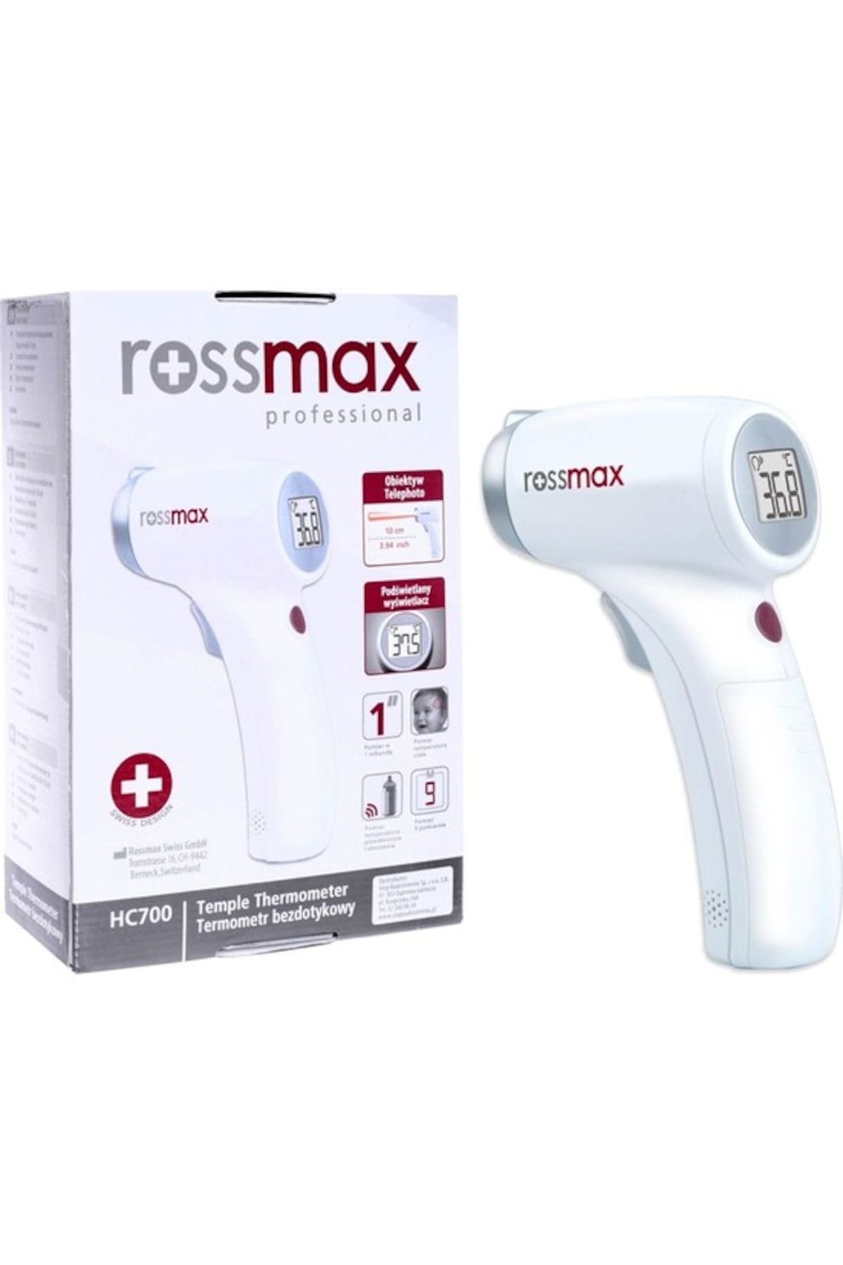 Rossmax HC700 Temassız Ateş Ölçer Alından Dijital Fiyatları ve