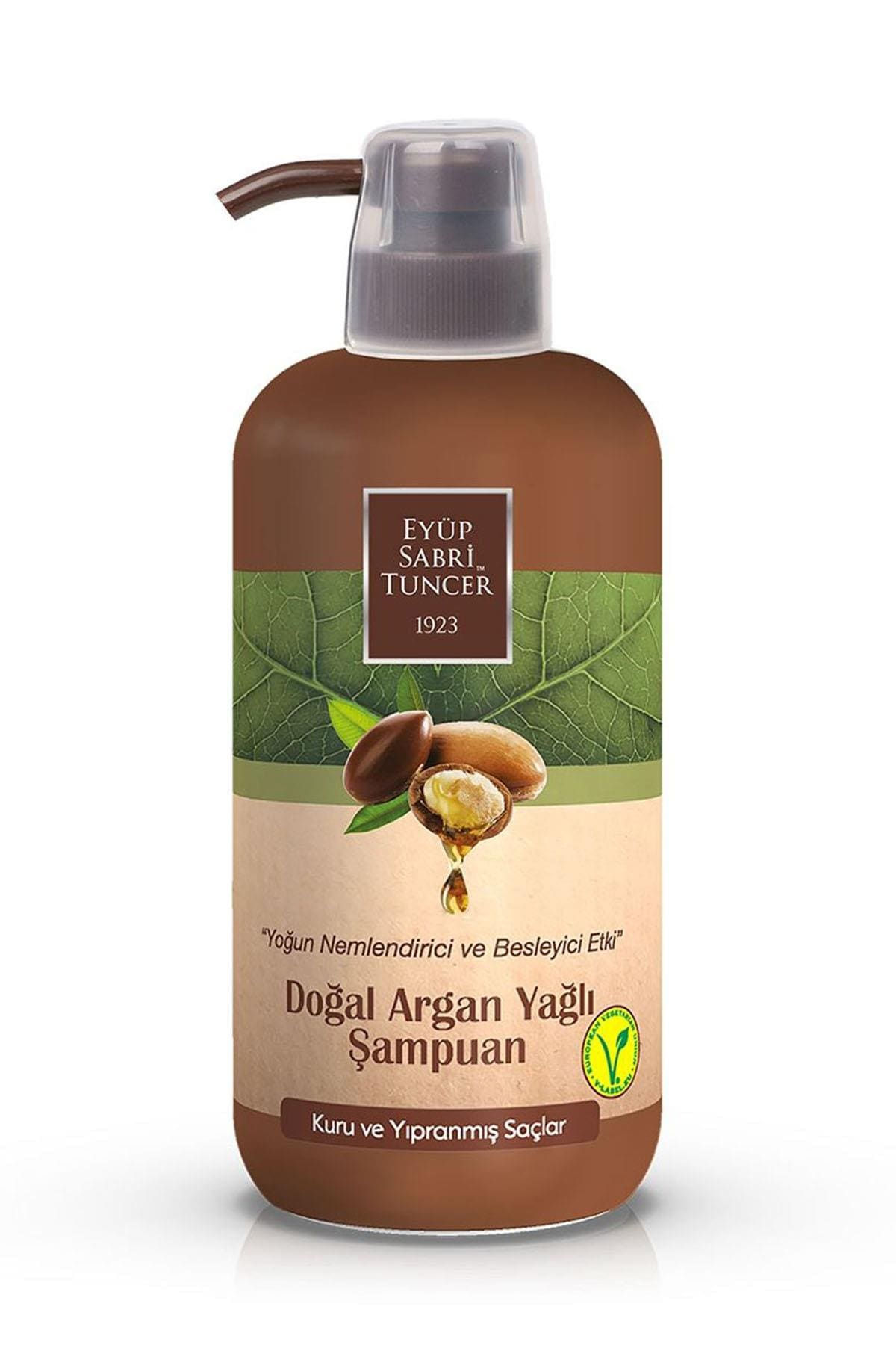 Eyüp Sabri Tuncer Doğal Argan Yağlı Şampuan Pet Şişe 600ml